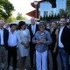 Gruppenbild Brandenburger Köpfe mit Ministerpräsident Dietmar Woidke und Ehefrau